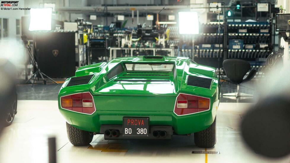 Vor 50 Jahren lief der erste Lamborghini Countach vom Band