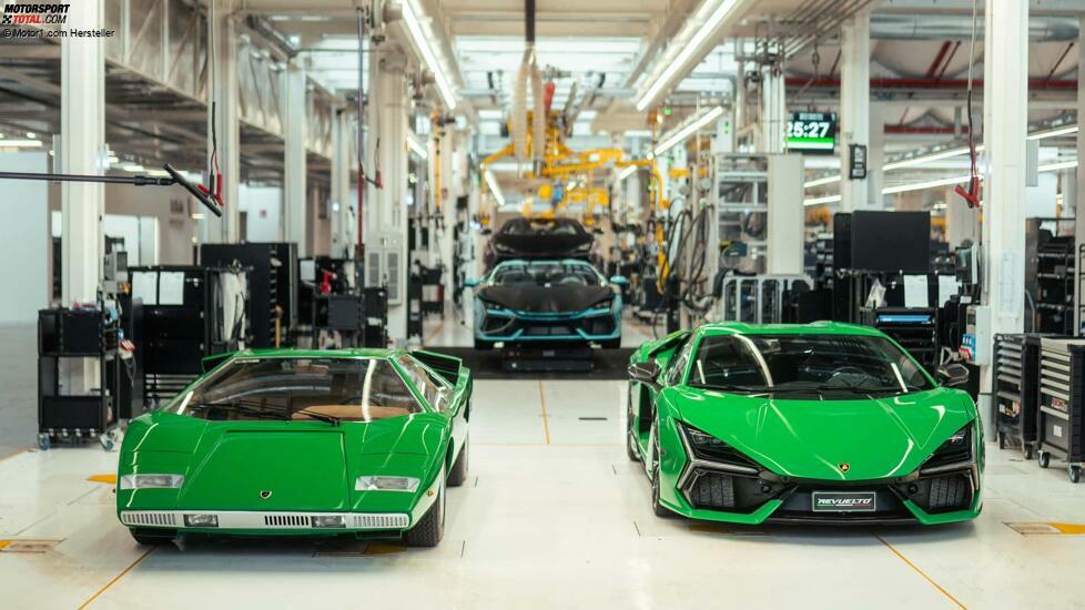 Vor 50 Jahren lief der erste Lamborghini Countach vom Band