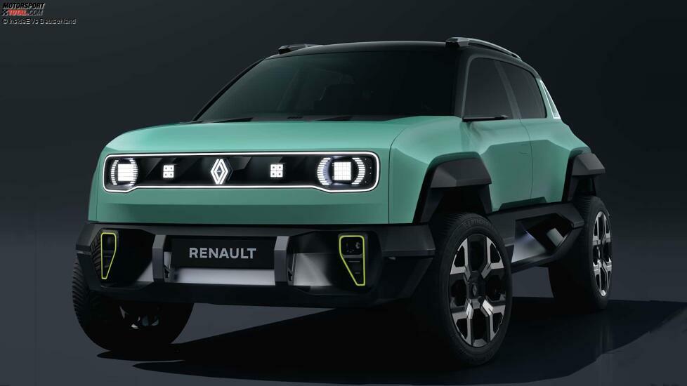 Renault 4 Concept: Die beim Capital Market Day vorgestellte Studie