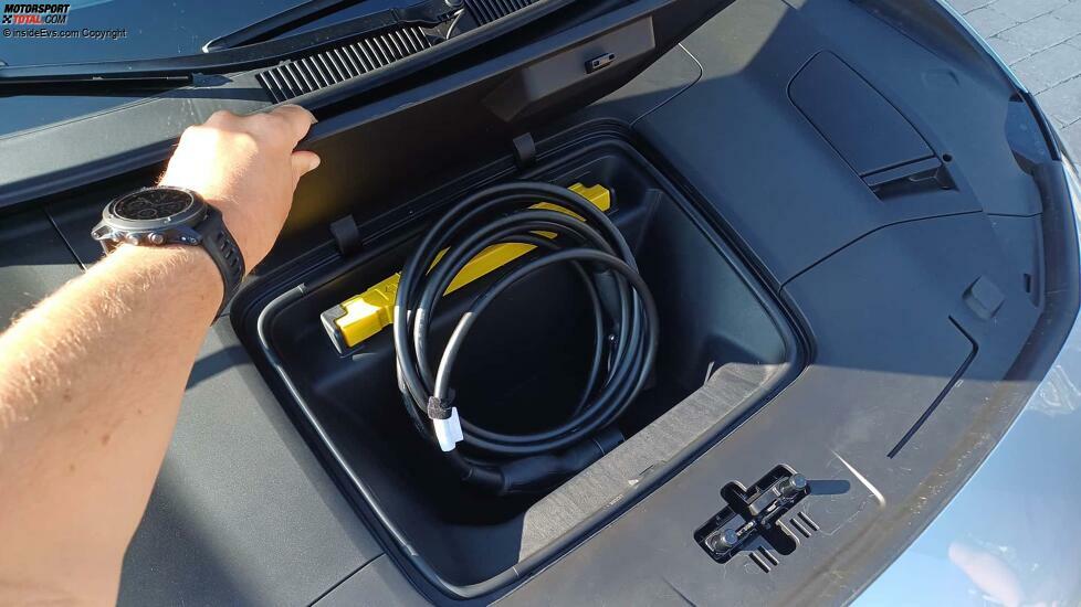 Polestar 4: Der kleine Frunk reicht eigentlich nur für das Ladekabel