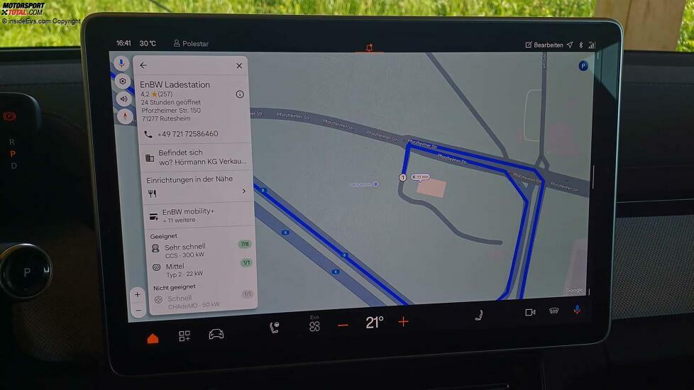 Polestar 4: Details zu einem Ladestandort