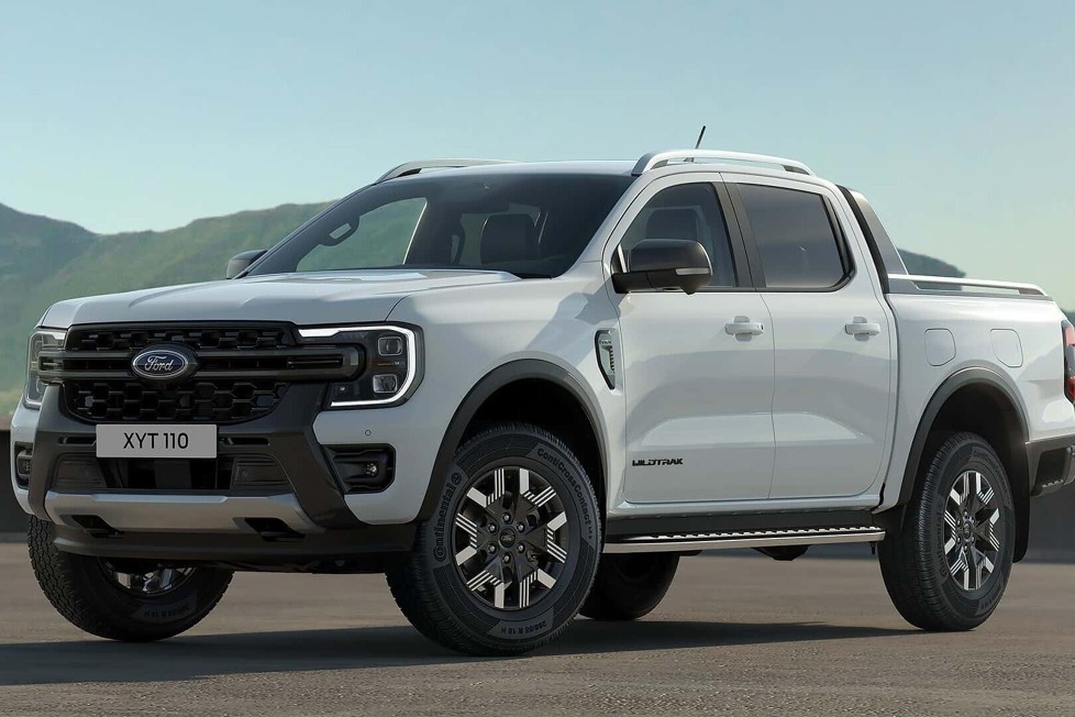 Der Ford Ranger PHEV (Plug-in Hybrid Electric Vehicle) feiert sein globales Debüt auf der IAA TRANSPORTATION 2024 in Hannover, Deutschland