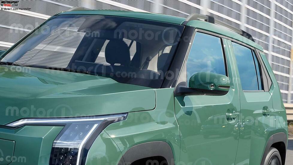Kia EV2 (2026), Renderingaufnahme von Motor1