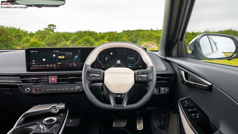 Kia EV6 als Rechtslenker (2025): Das Interieur