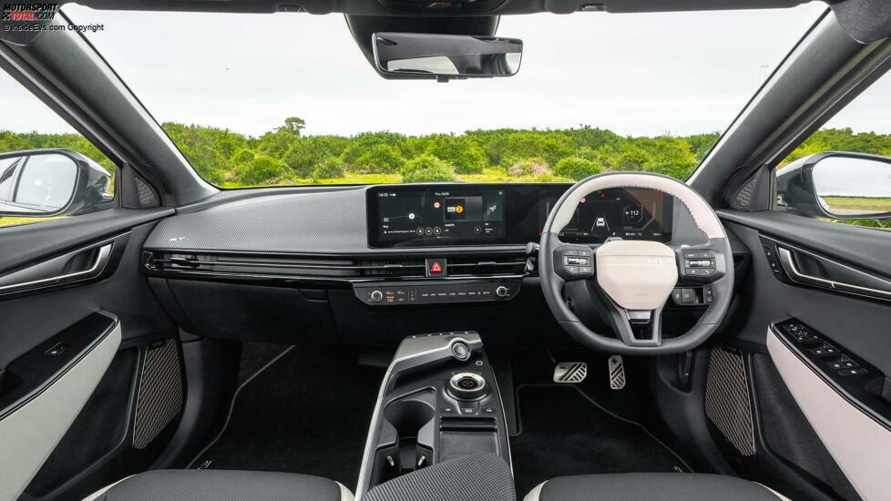 Kia EV6 als Rechtslenker (2025): Das Interieur