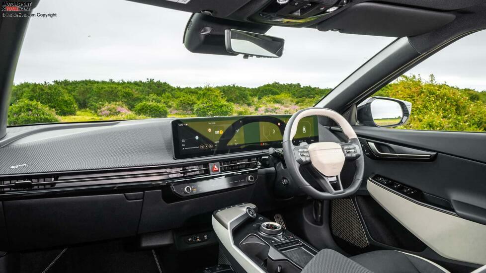 Kia EV6 als Rechtslenker (2025): Das Interieur