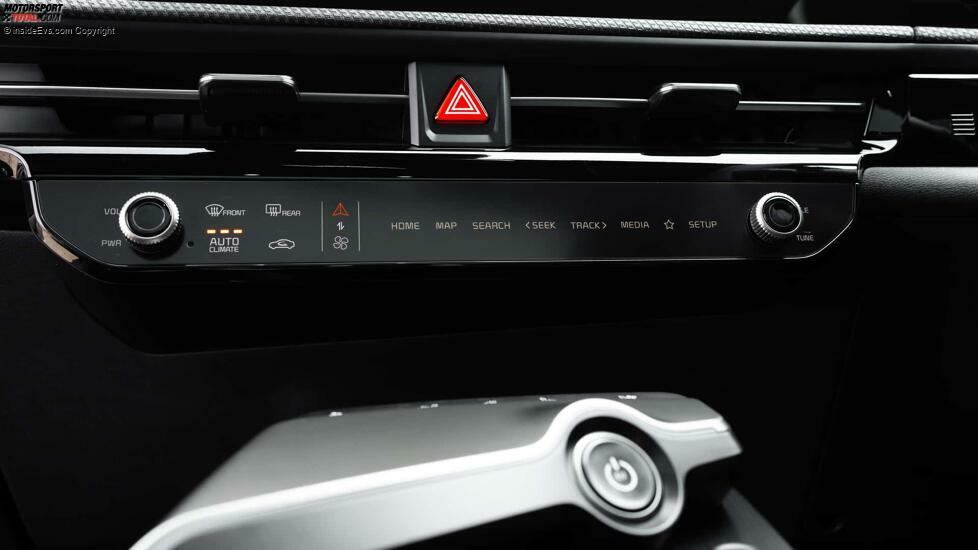 Kia EV6 als Rechtslenker (2025): Das Interieur