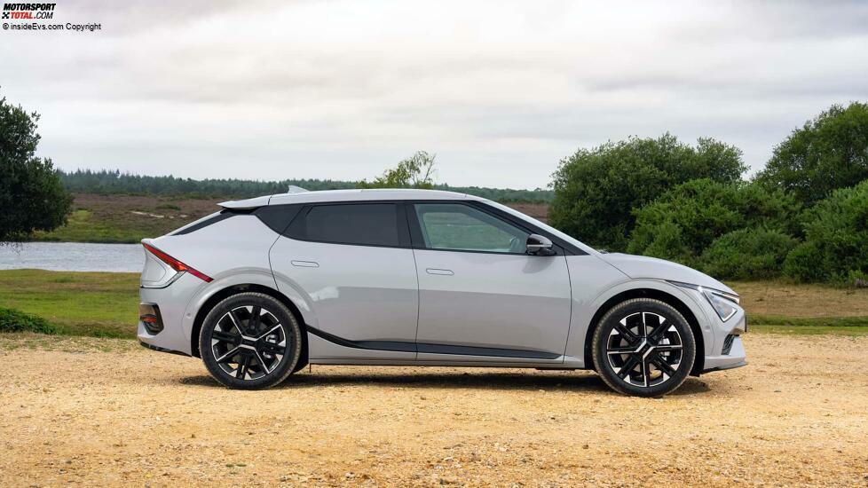 Kia EV6 als Rechtslenker (2025): Das Exterieur
