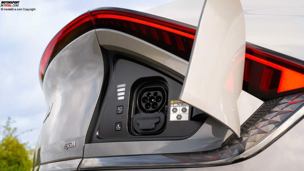 Kia EV6 als Rechtslenker (2025): Exterieur-Detail