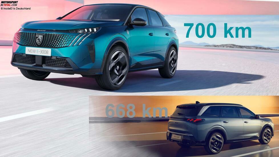 Collage Peugeot E-3008 und E-5008