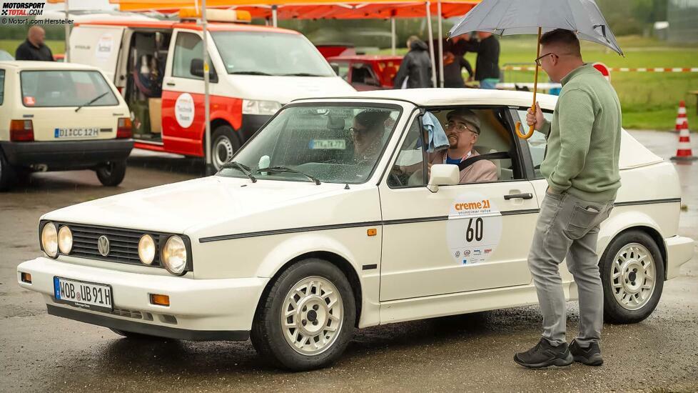 VW Golf I Cabrio (1991) bei der Creme 21 Rallye 2024