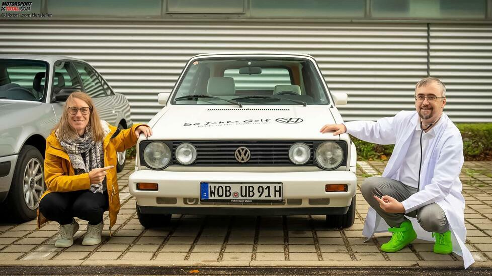 VW Golf I Cabrio (1991) bei der Creme 21 Rallye 2024
