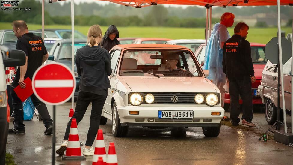 VW Golf I Cabrio (1991) bei der Creme 21 Rallye 2024