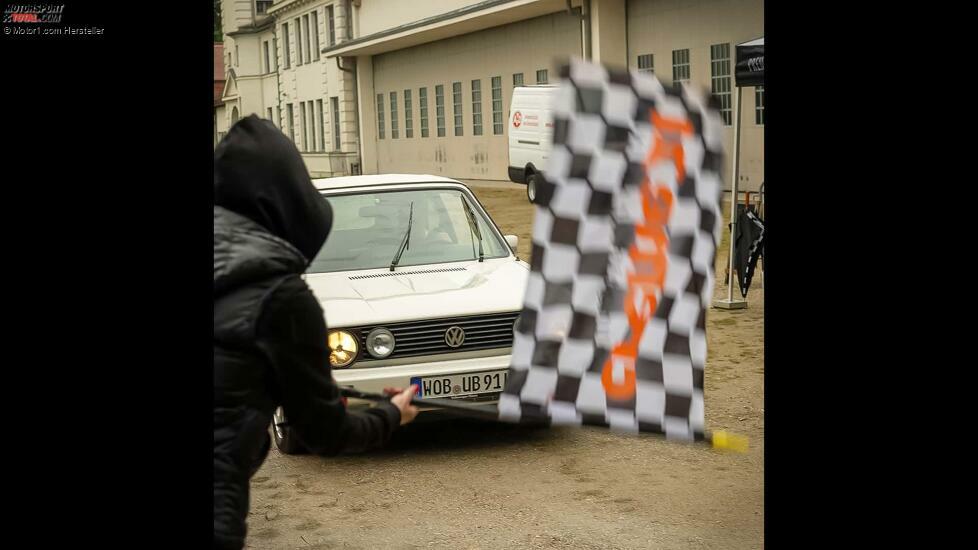 VW Golf I Cabrio (1991) bei der Creme 21 Rallye 2024