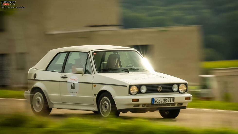VW Golf I Cabrio (1991) bei der Creme 21 Rallye 2024