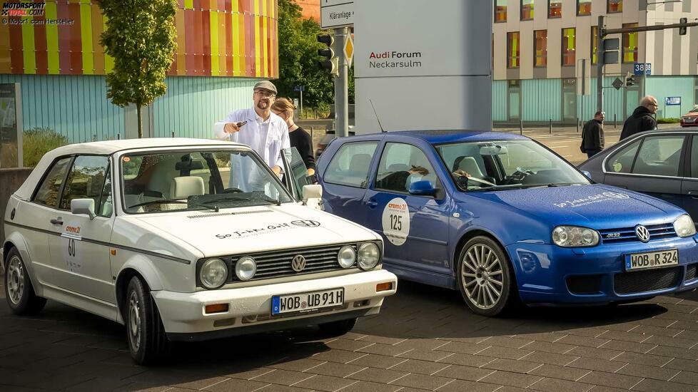 VW Golf I Cabrio (1991) bei der Creme 21 Rallye 2024