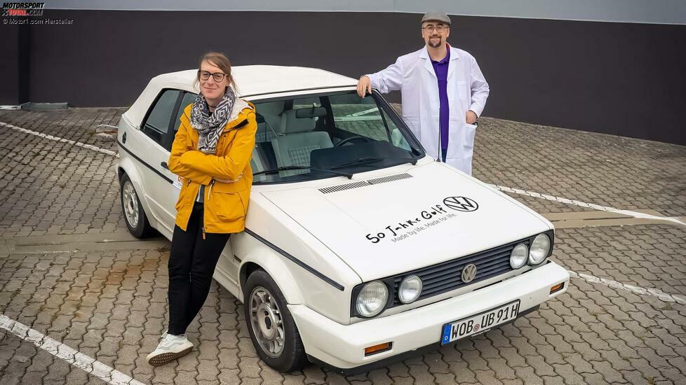 VW Golf I Cabrio (1991) bei der Creme 21 Rallye 2024