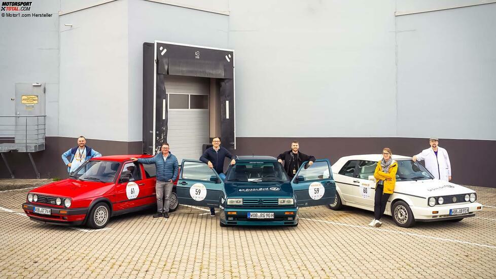 VW Golf I Cabrio (1991) bei der Creme 21 Rallye 2024