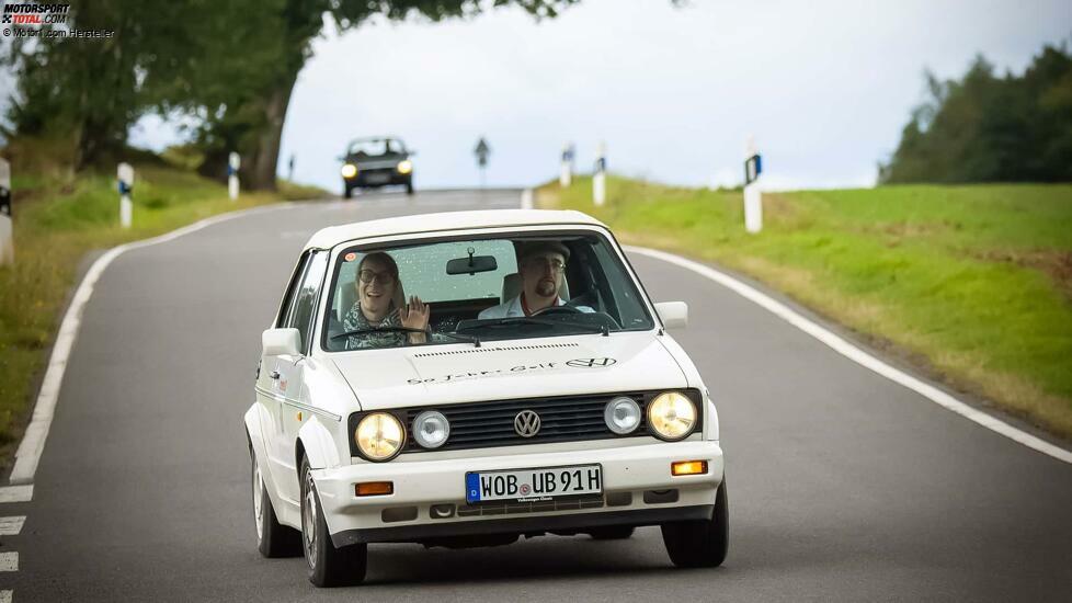 VW Golf I Cabrio (1991) bei der Creme 21 Rallye 2024