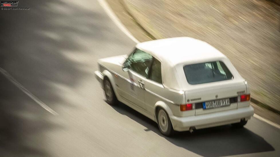 VW Golf I Cabrio (1991) bei der Creme 21 Rallye 2024