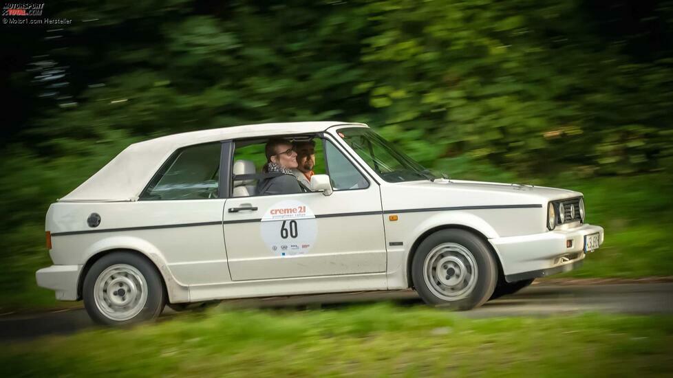 VW Golf I Cabrio (1991) bei der Creme 21 Rallye 2024