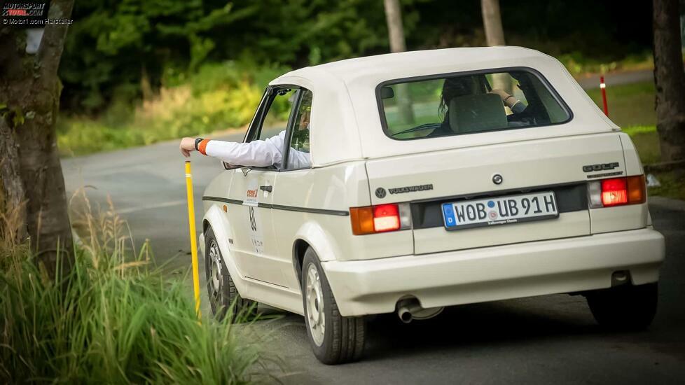 VW Golf I Cabrio (1991) bei der Creme 21 Rallye 2024