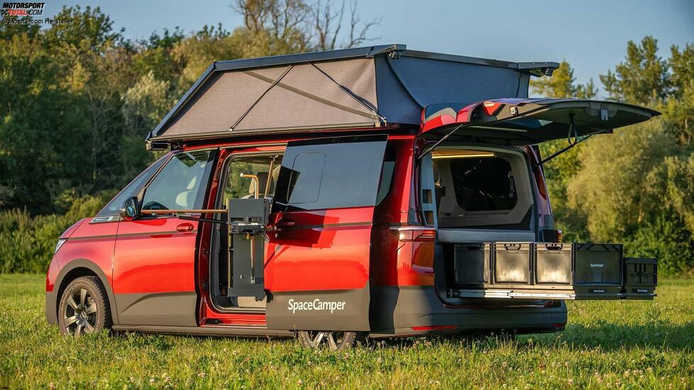 SpaceCamper Roof mit Classic+ Paket für VW Multivan (2024)