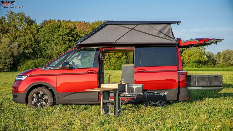 SpaceCamper Roof mit Classic+ Paket für VW Multivan (2024)
