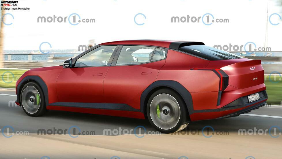 2026 Kia EV8//Stinger-Rendering von Motor1.com