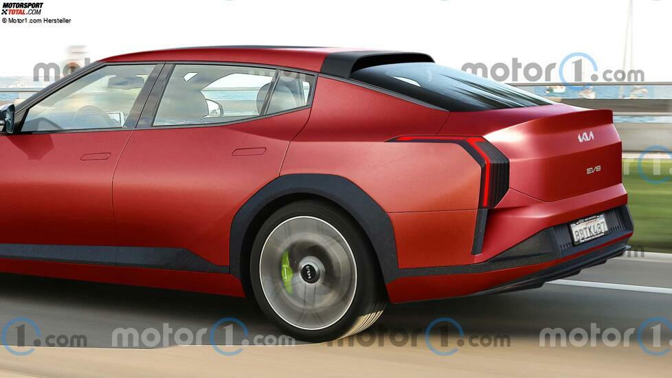 2026 Kia EV8//Stinger-Rendering von Motor1.com