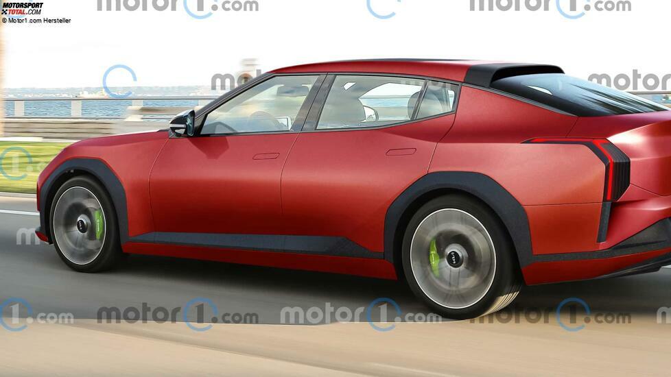 2026 Kia EV8//Stinger-Rendering von Motor1.com