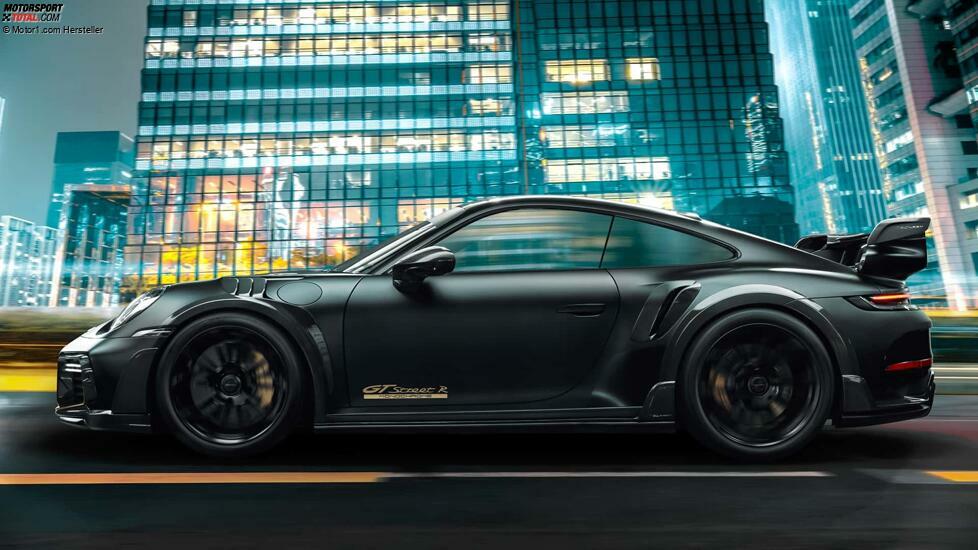 Techart GTstreet R Monochrome auf der Basis des Porsche 911 Turbo S