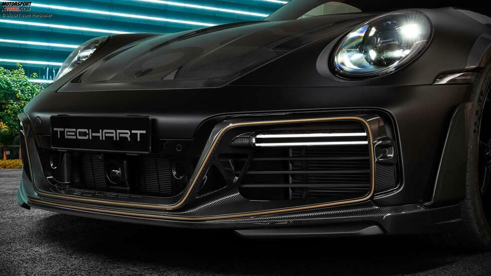 Techart GTstreet R Monochrome auf der Basis des Porsche 911 Turbo S
