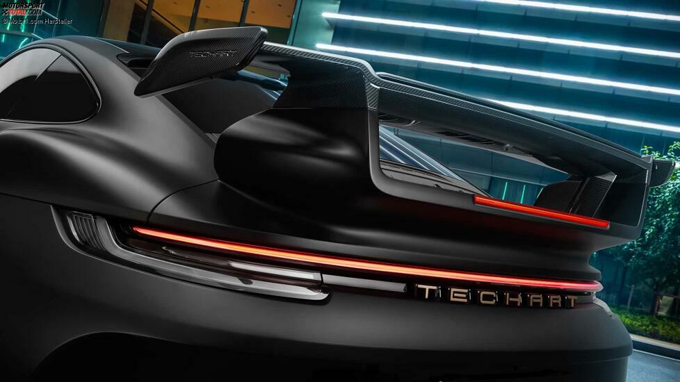 Techart GTstreet R Monochrome auf der Basis des Porsche 911 Turbo S