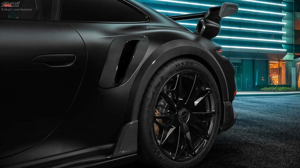 Techart GTstreet R Monochrome auf der Basis des Porsche 911 Turbo S