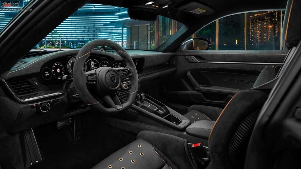 Techart GTstreet R Monochrome auf der Basis des Porsche 911 Turbo S