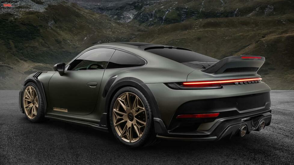 Techart GTstreet R Monochrome auf der Basis des Porsche 911 Turbo S