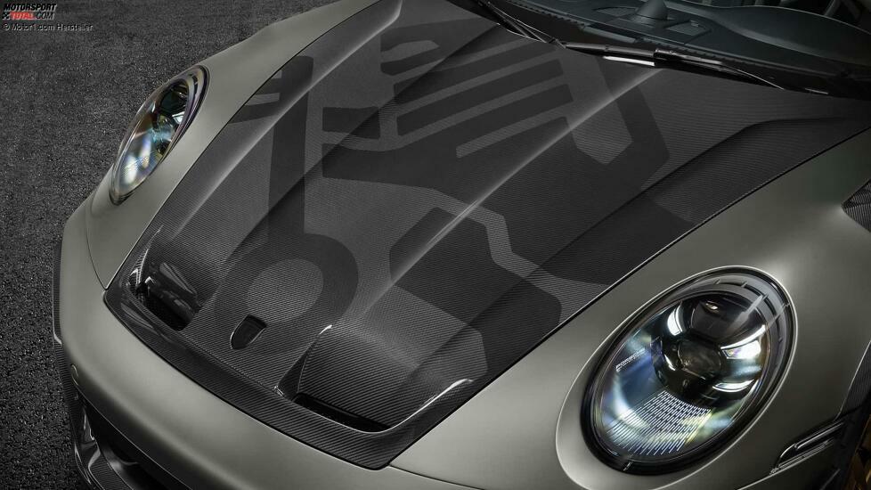Techart GTstreet R Monochrome auf der Basis des Porsche 911 Turbo S