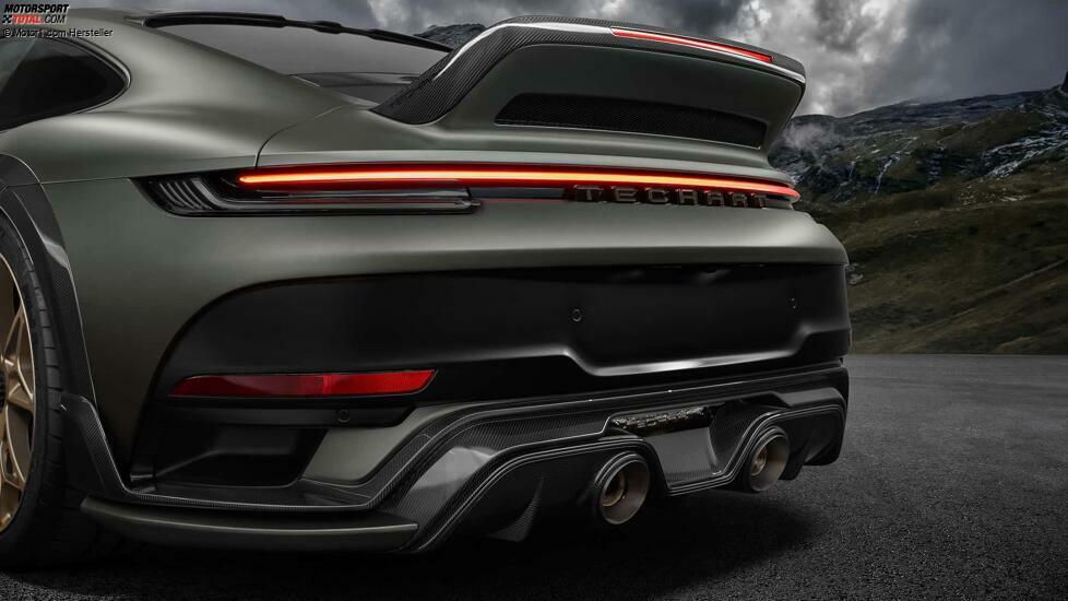 Techart GTstreet R Monochrome auf der Basis des Porsche 911 Turbo S