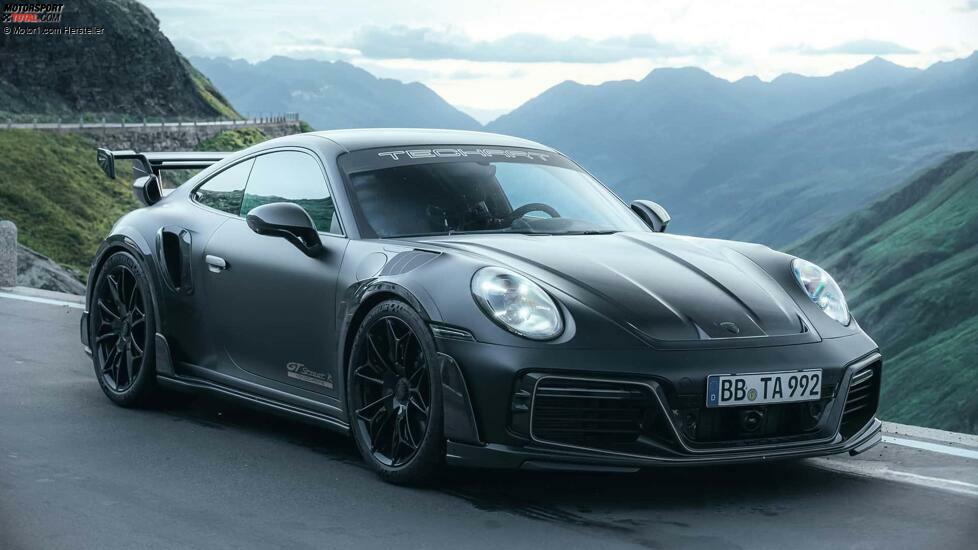 Techart GTstreet R Monochrome auf der Basis des Porsche 911 Turbo S