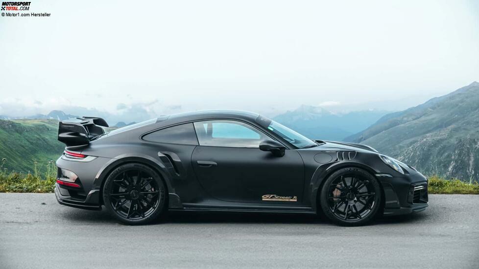 Techart GTstreet R Monochrome auf der Basis des Porsche 911 Turbo S