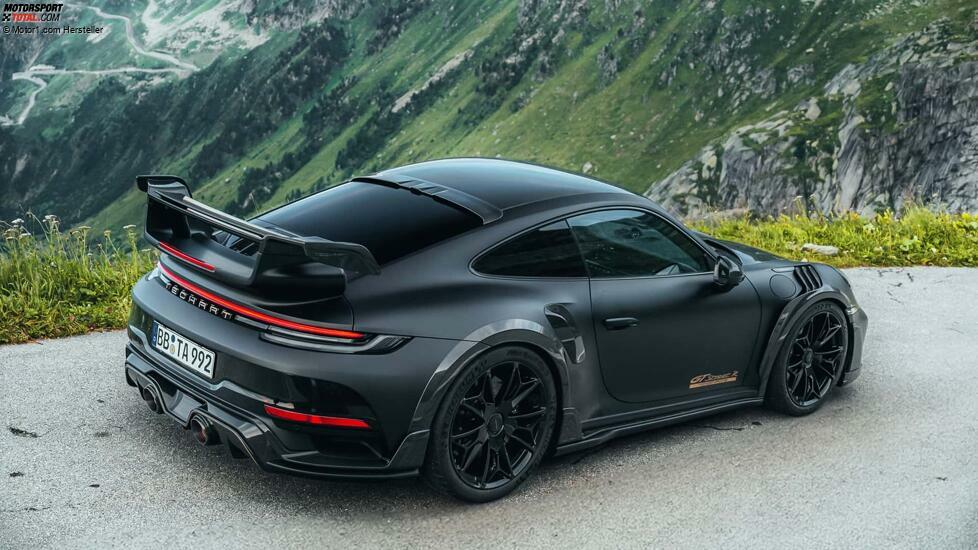 Techart GTstreet R Monochrome auf der Basis des Porsche 911 Turbo S