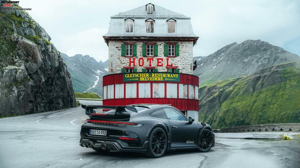 Techart GTstreet R Monochrome auf der Basis des Porsche 911 Turbo S