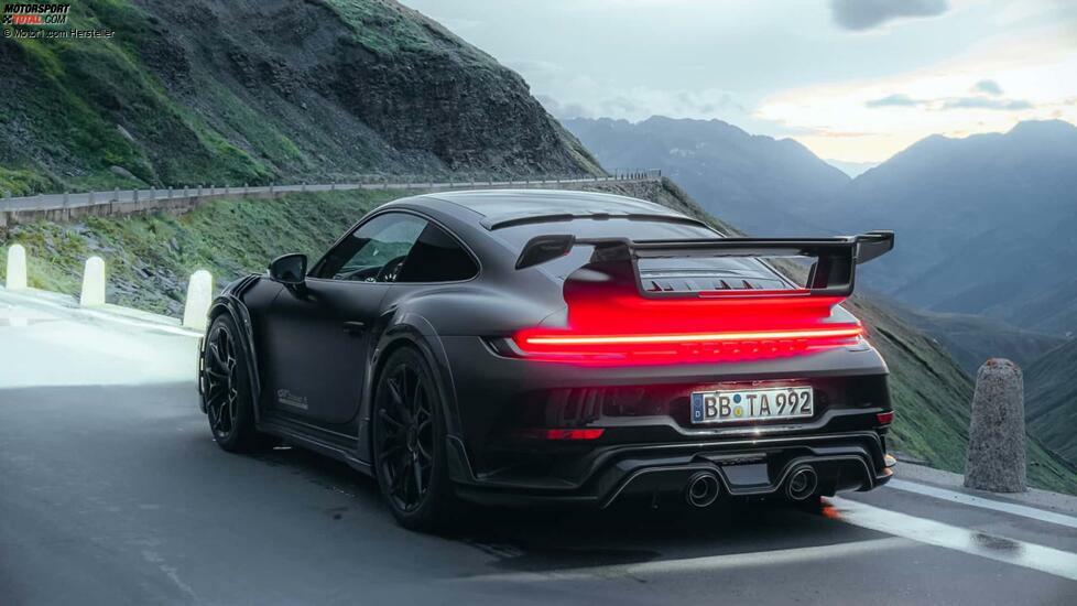 Techart GTstreet R Monochrome auf der Basis des Porsche 911 Turbo S