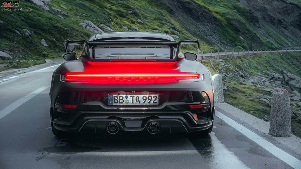 Techart GTstreet R Monochrome auf der Basis des Porsche 911 Turbo S