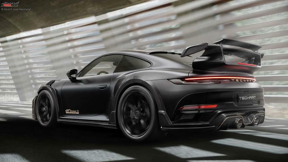 Techart GTstreet R Monochrome auf der Basis des Porsche 911 Turbo S
