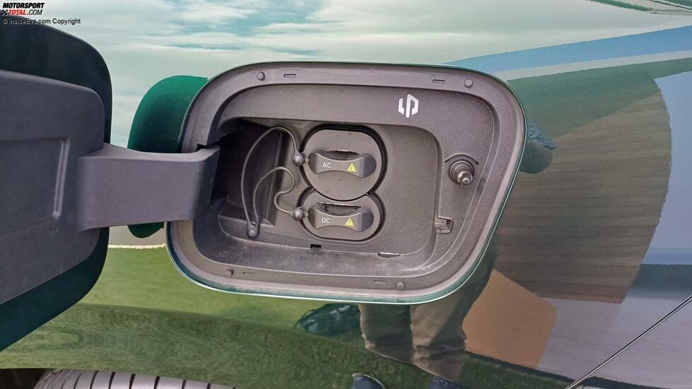 Leapmotor C10 (2024): Der CCS2-Ladeanschluss links hinten