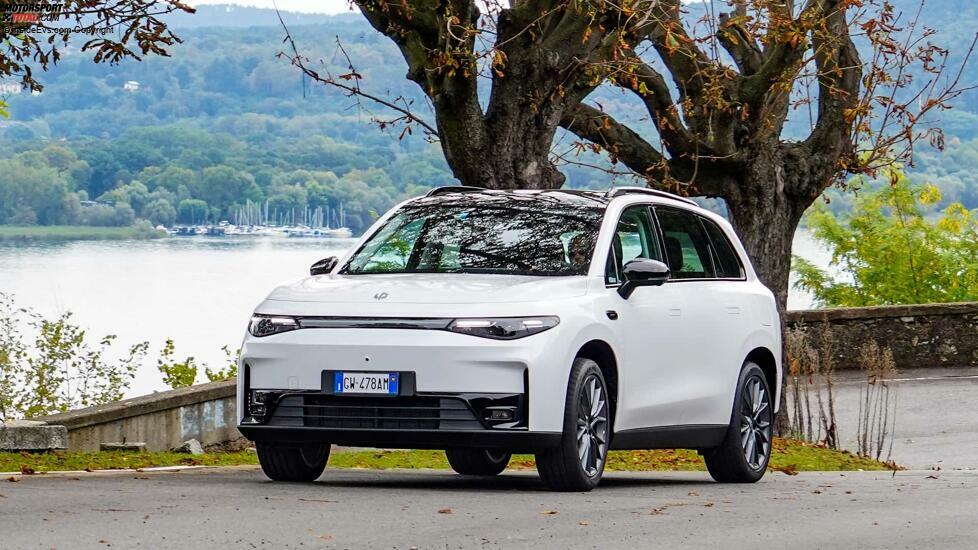 Leapmotor C10 (2024): Das Exterieur mit weißer Lackierung