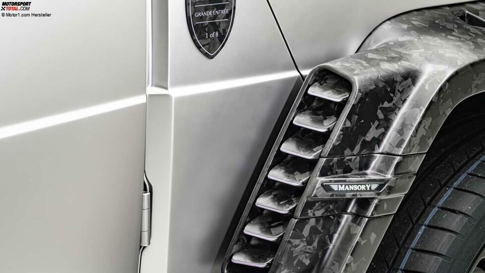 Mansory Grand Entrée auf Basis Mercedes G-Klasse G63 (Typ W465)