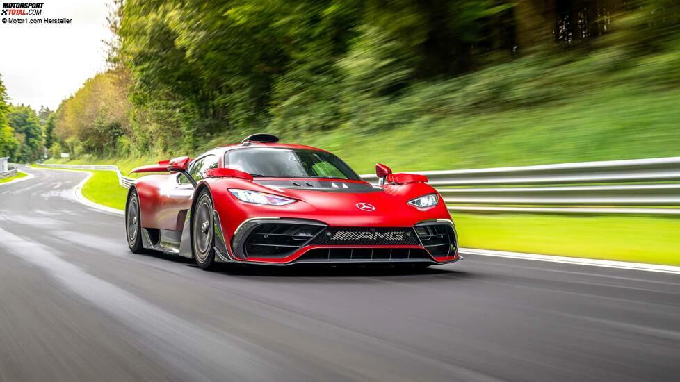 6:29.090 min: Mercedes-AMG ONE bricht eigenen Rundenrekord auf der Nürburgring-Nordschleife